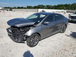 Salvage cars for sale from Copart New Braunfels, TX: 2022 KIA Forte FE