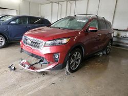 Salvage cars for sale from Copart Madisonville, TN: 2019 KIA Sorento EX