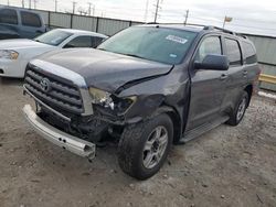 Salvage cars for sale at Haslet, TX auction: 2011 Toyota Sequoia SR5