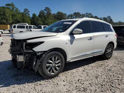 Salvage cars for sale at Houston, TX auction: 2014 Infiniti QX60