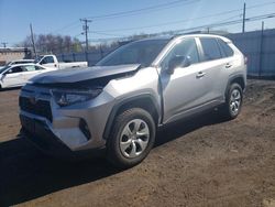 Salvage cars for sale from Copart New Britain, CT: 2019 Toyota Rav4 LE
