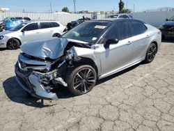 Salvage cars for sale from Copart Van Nuys, CA: 2019 Toyota Camry XSE