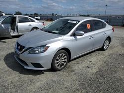 Salvage cars for sale at Antelope, CA auction: 2018 Nissan Sentra S