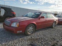Salvage cars for sale from Copart Columbus, OH: 2002 Cadillac Deville