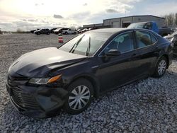 Salvage cars for sale at Wayland, MI auction: 2018 Toyota Camry LE
