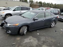 Salvage cars for sale from Copart Exeter, RI: 2013 Acura TSX Tech