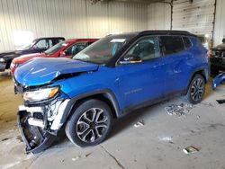 Salvage cars for sale at Franklin, WI auction: 2024 Jeep Compass Limited