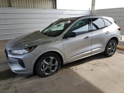 Salvage cars for sale at Grand Prairie, TX auction: 2024 Ford Escape ST Line