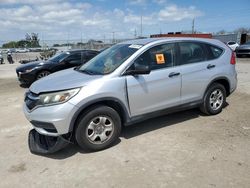 Salvage cars for sale from Copart Homestead, FL: 2015 Honda CR-V LX