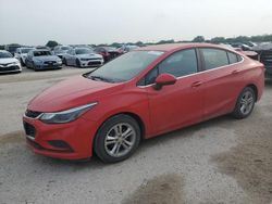 Salvage cars for sale from Copart San Antonio, TX: 2016 Chevrolet Cruze LT