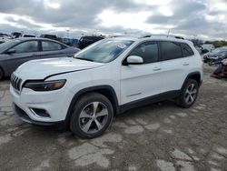 Salvage cars for sale at Indianapolis, IN auction: 2021 Jeep Cherokee Limited