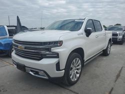 Salvage cars for sale at Grand Prairie, TX auction: 2022 Chevrolet Silverado LTD K1500 High Country