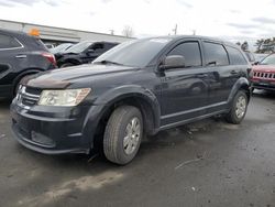 Salvage cars for sale at New Britain, CT auction: 2012 Dodge Journey SE