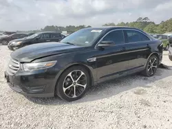 Salvage cars for sale at Houston, TX auction: 2015 Ford Taurus SEL