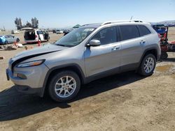 Salvage cars for sale from Copart San Diego, CA: 2015 Jeep Cherokee Latitude