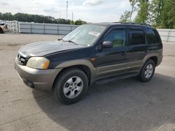 Salvage cars for sale at Dunn, NC auction: 2004 Mazda Tribute ES
