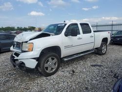 Salvage cars for sale from Copart Cahokia Heights, IL: 2011 GMC Sierra K2500 Denali