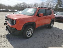 Salvage cars for sale at North Billerica, MA auction: 2015 Jeep Renegade Latitude