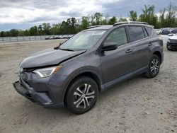 Salvage cars for sale at Lumberton, NC auction: 2018 Toyota Rav4 LE