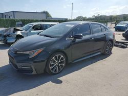 Salvage cars for sale from Copart Orlando, FL: 2020 Toyota Corolla SE