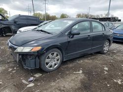 Honda Civic salvage cars for sale: 2008 Honda Civic LX