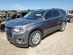 Salvage cars for sale at Houston, TX auction: 2021 Chevrolet Traverse LT