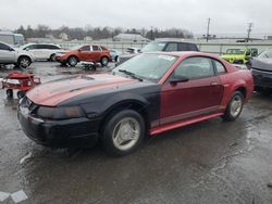 Ford Mustang salvage cars for sale: 2000 Ford Mustang