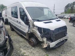 Salvage cars for sale at Mebane, NC auction: 2015 Ford Transit T-350