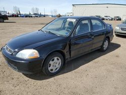 Salvage cars for sale from Copart Rocky View County, AB: 1998 Honda Civic EX