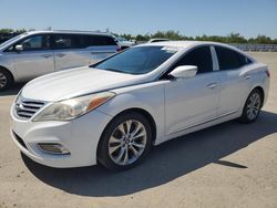 Salvage cars for sale at Fresno, CA auction: 2012 Hyundai Azera GLS