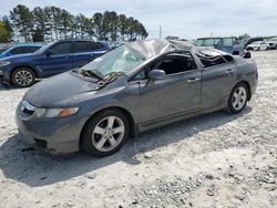 Salvage cars for sale from Copart Loganville, GA: 2009 Honda Civic LX-S