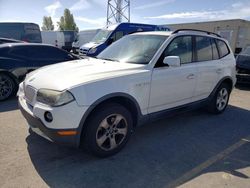 Vehiculos salvage en venta de Copart Hayward, CA: 2007 BMW X3 3.0SI