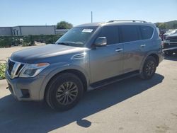 Nissan Armada salvage cars for sale: 2019 Nissan Armada SV