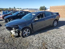 Salvage cars for sale from Copart Mentone, CA: 2017 Chevrolet Malibu LS