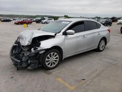 Vehiculos salvage en venta de Copart Grand Prairie, TX: 2019 Nissan Sentra S