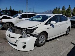 Salvage cars for sale from Copart Rancho Cucamonga, CA: 2010 Toyota Prius