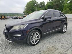 Salvage cars for sale from Copart Concord, NC: 2015 Lincoln MKC
