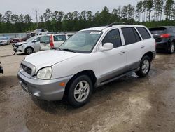Salvage cars for sale from Copart Harleyville, SC: 2004 Hyundai Santa FE GLS