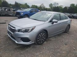 Salvage cars for sale from Copart Madisonville, TN: 2019 Subaru Legacy 2.5I Premium