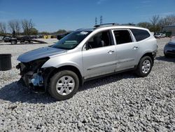 Salvage cars for sale at Barberton, OH auction: 2017 Chevrolet Traverse LS