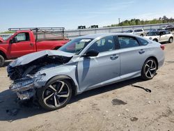 Salvage cars for sale at Fredericksburg, VA auction: 2022 Honda Accord Sport