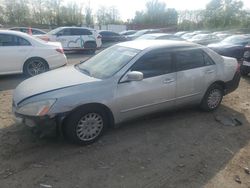 Salvage cars for sale from Copart Baltimore, MD: 2006 Honda Accord Value