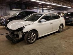 Salvage cars for sale from Copart Wheeling, IL: 2014 Nissan Sentra S