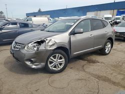 Salvage cars for sale from Copart Woodhaven, MI: 2012 Nissan Rogue S
