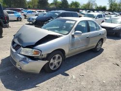 Salvage cars for sale from Copart Madisonville, TN: 2004 Nissan Sentra 1.8