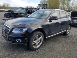 Salvage cars for sale from Copart Arlington, WA: 2017 Audi Q5 Premium Plus