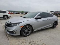 Vehiculos salvage en venta de Copart Grand Prairie, TX: 2019 Honda Civic EX