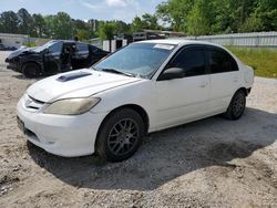 Salvage cars for sale from Copart Fairburn, GA: 2005 Honda Civic LX