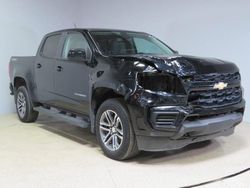 Chevrolet salvage cars for sale: 2021 Chevrolet Colorado