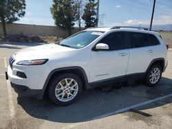 Salvage cars for sale from Copart Rancho Cucamonga, CA: 2015 Jeep Cherokee Latitude